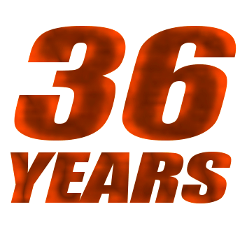 36 years of activity